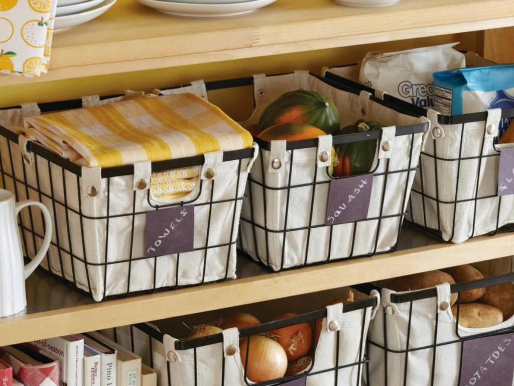 Better Homes & Gardens Small Storage Basket 2-Pack