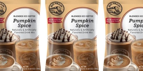 Pumpkin Spice Blended Ice Coffee Powder 3.5lbs Only $14 on Amazon | Make Starbucks Style Drinks at Home
