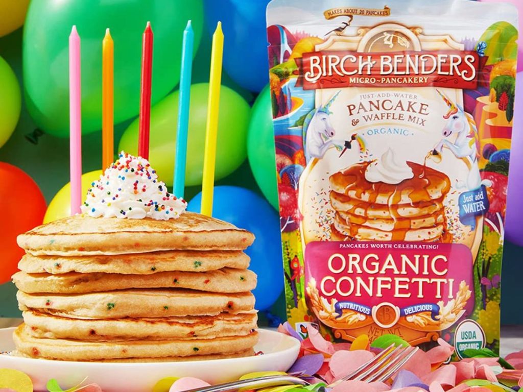 Birch Benders Organic Confetti Pancake & Waffle Mix 14oz Bag
