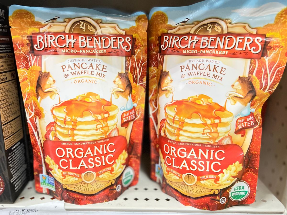 Birch Benders Organic Classic Pancake & Waffle Mix 16oz Bags