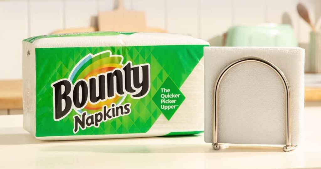 pack of bounty paper napkins