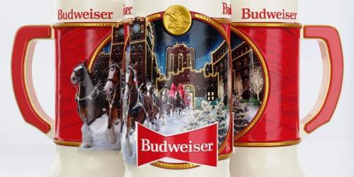 Budweiser 2020 Clydesdale Holiday Stein Only $9.80 on Amazon (Regularly $28)