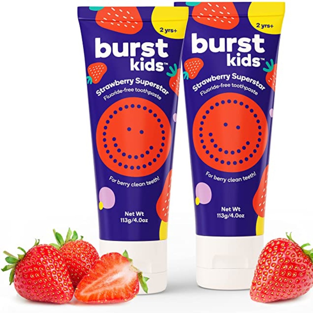 Burst Kids Strawberry Toothpaste