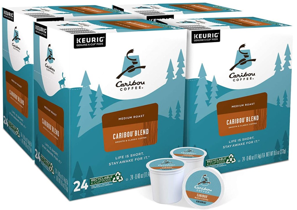 Caribou Medium Blend 96-Count Keurig K-Cup Coffee Pod