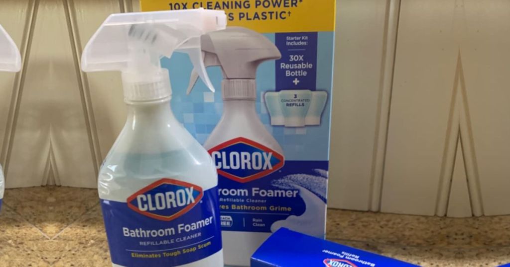 Clorox Bathroom Foamer starter kit