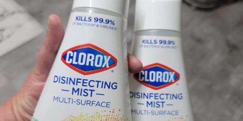 Clorox Disinfecting Mist w/ Refill Just $9 Shipped on Amazon