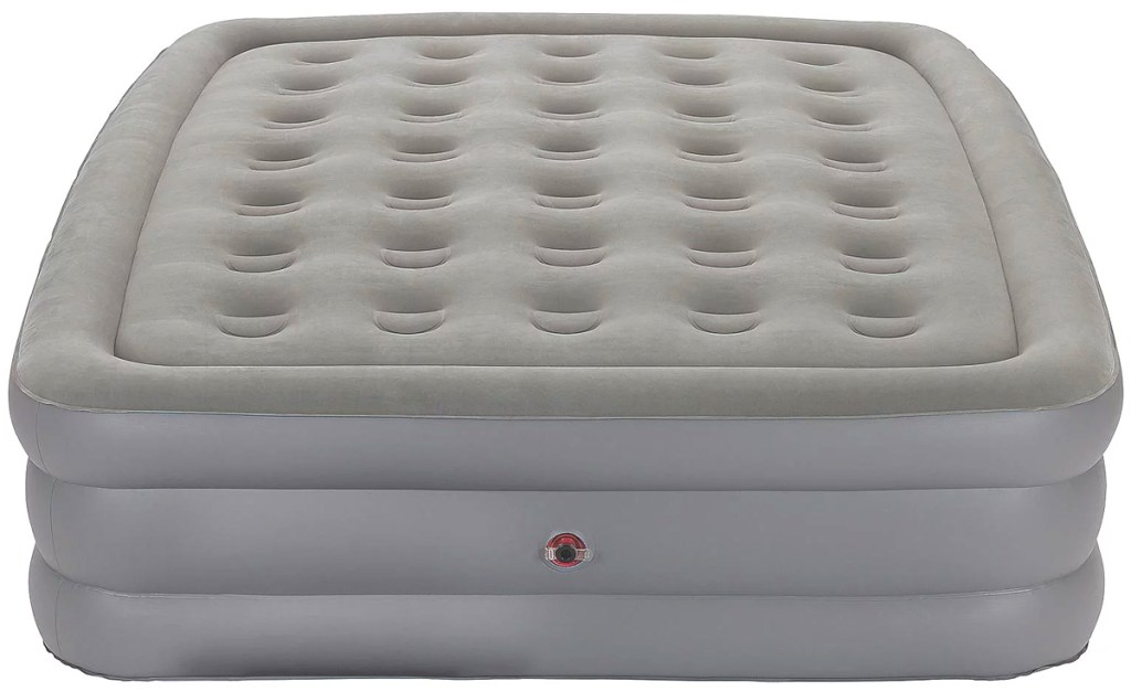 grey air mattress