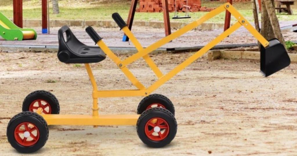 Costway Heavy Duty Kid Ride-On Sand Digger