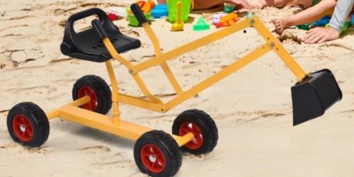 Costway Kids Ride-On Sand Digger Just $52 Shipped | Great for Beach Days!
