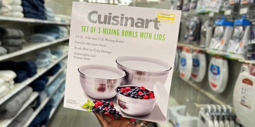Cuisinart Mixing Bowl Set Possibly Only $27.99 at Target (Regularly $40)