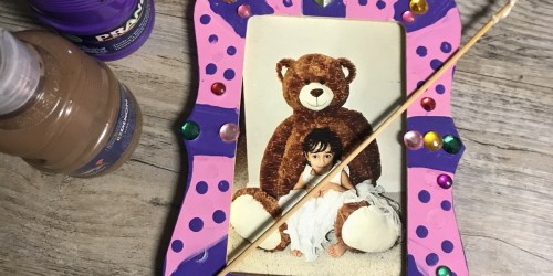 This Reader Makes Picture Frames w/ Her Daughter Using Dollar Tree Supplies (Father’s Day Gift Idea!)