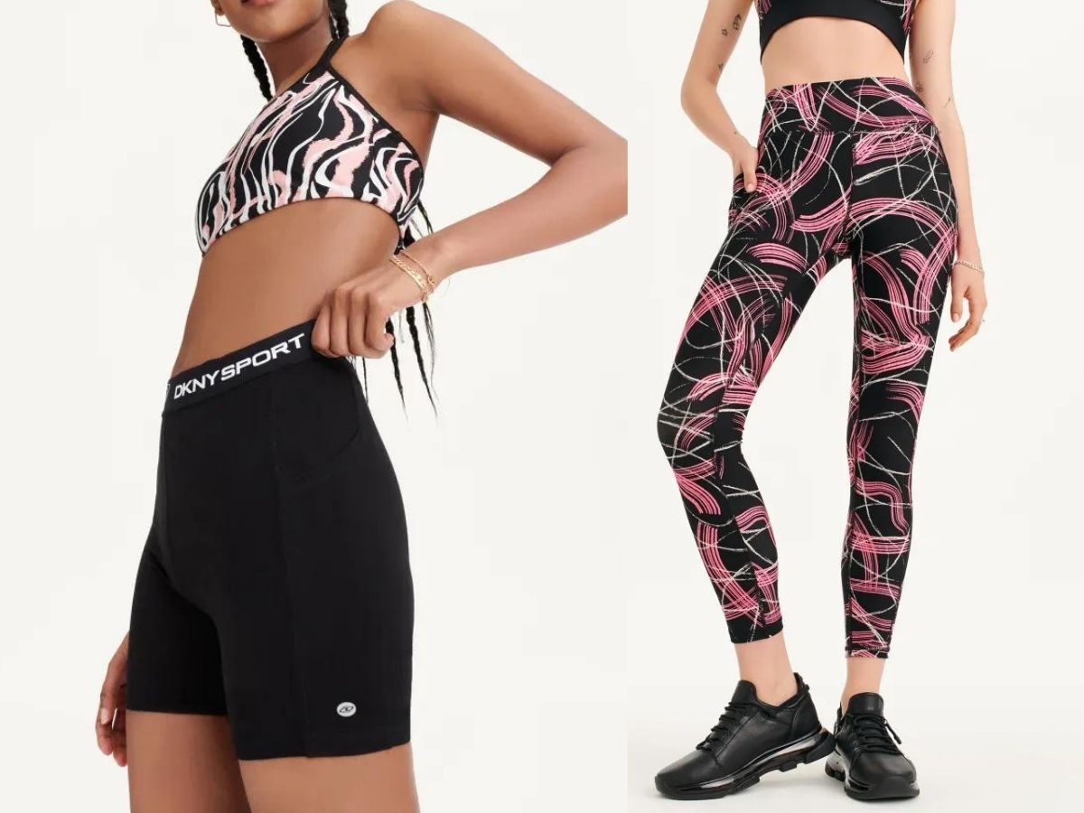 DKNY Sport Women's High-Rise Activewear Gym Leggings, Black, Size XS, $39,  NwT | eBay