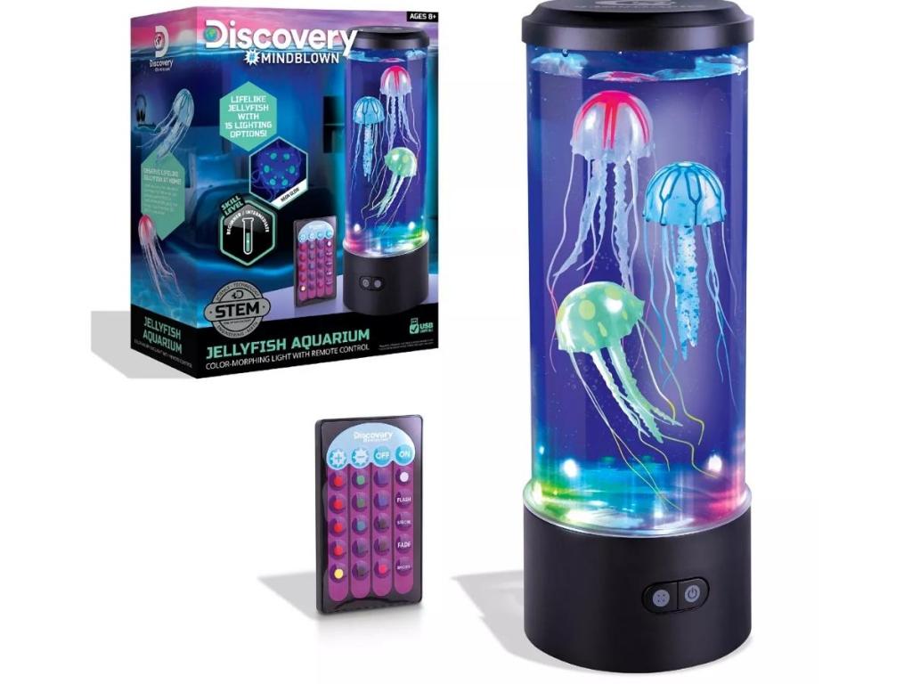 Discovery #MINDBLOWN Jellyfish Aquarium Lamp Set