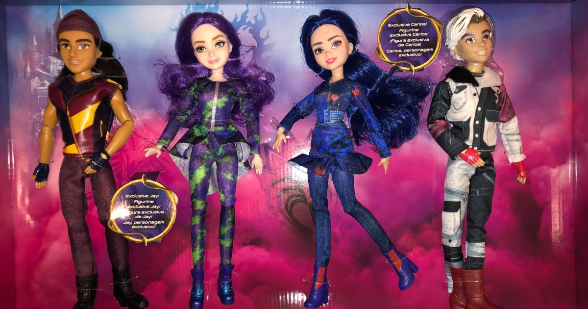 Disney Descendants Dolls 4-Pack Only $25 on Walmart.com (Regularly $60 ...