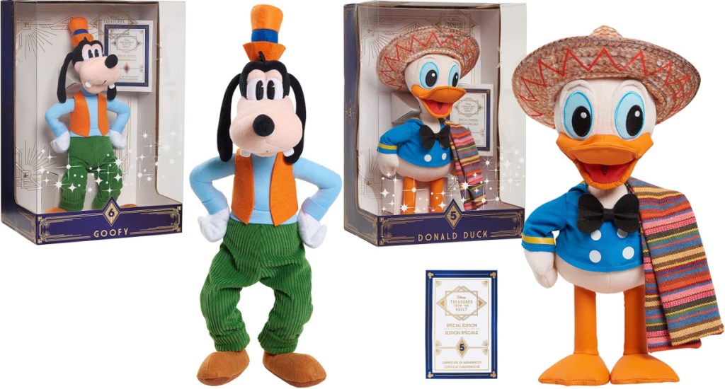 Disney Treasures From the Vault Plush Characters