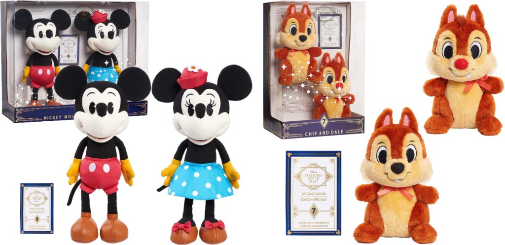 Disney Treasures From the Vault Plush Characters