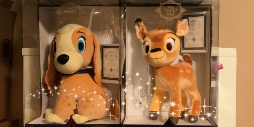Disney Treasures From the Vault Plush Characters from $10.69 on Amazon (Regularly $30)