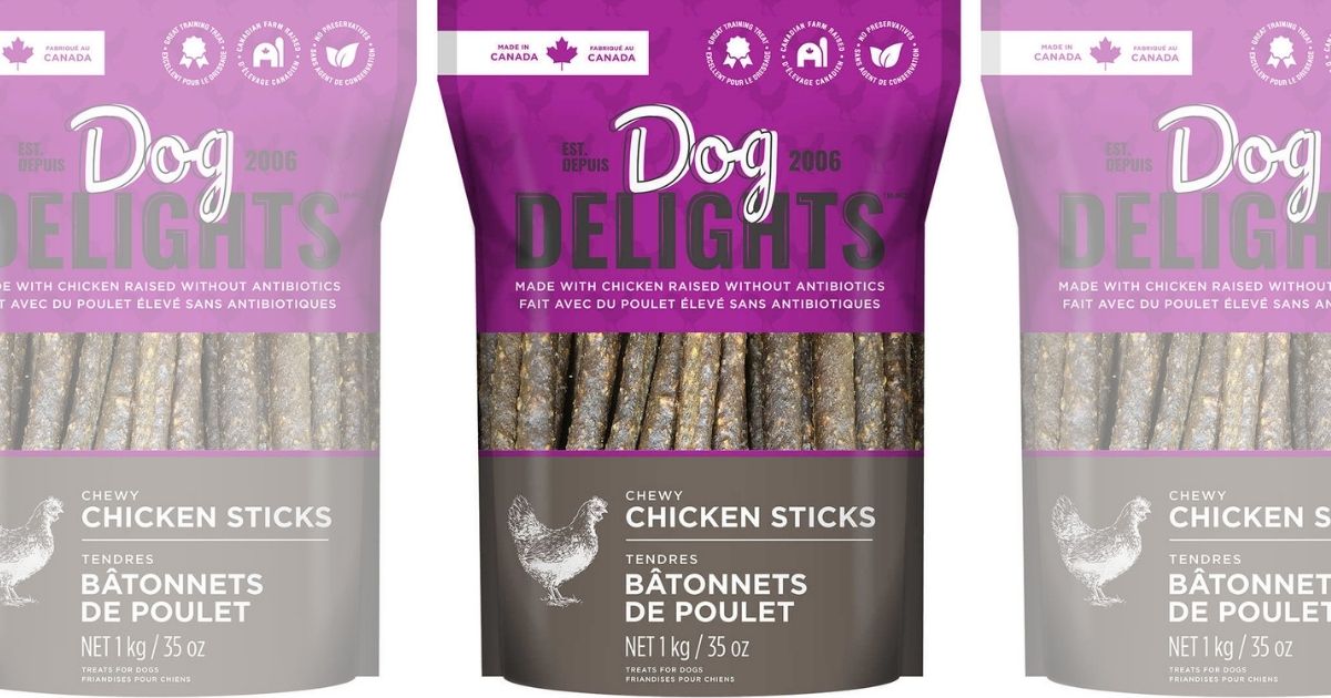 Dog Delights Chewy Dog Treats 2 Pack Only 9.97 Shipped on Costco