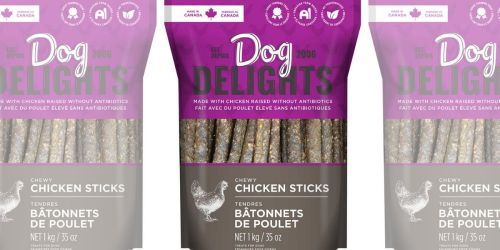 Dog Delights Chewy Dog Treats 2-Pack Only $9.97 Shipped on Costco.com