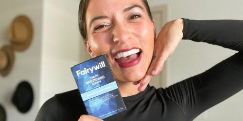 Teeth Whitening Strips 28-Pack Only $9 Shipped on Amazon | Safe for Sensitive Teeth