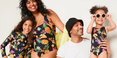 *HOT* Old Navy Swimwear for the Family from $5.94 | Includes Matching Styles!