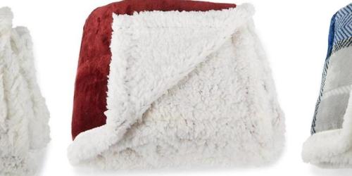 Faux Fur Throw Blanket Just $4.97 (Regularly $20) | Available in 4 Colors