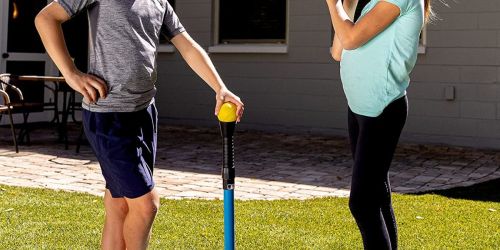 Franklin Sports Youth Batting Tee Only $10.39 on Amazon (Regularly $25) | Includes Foam Ball & Bat