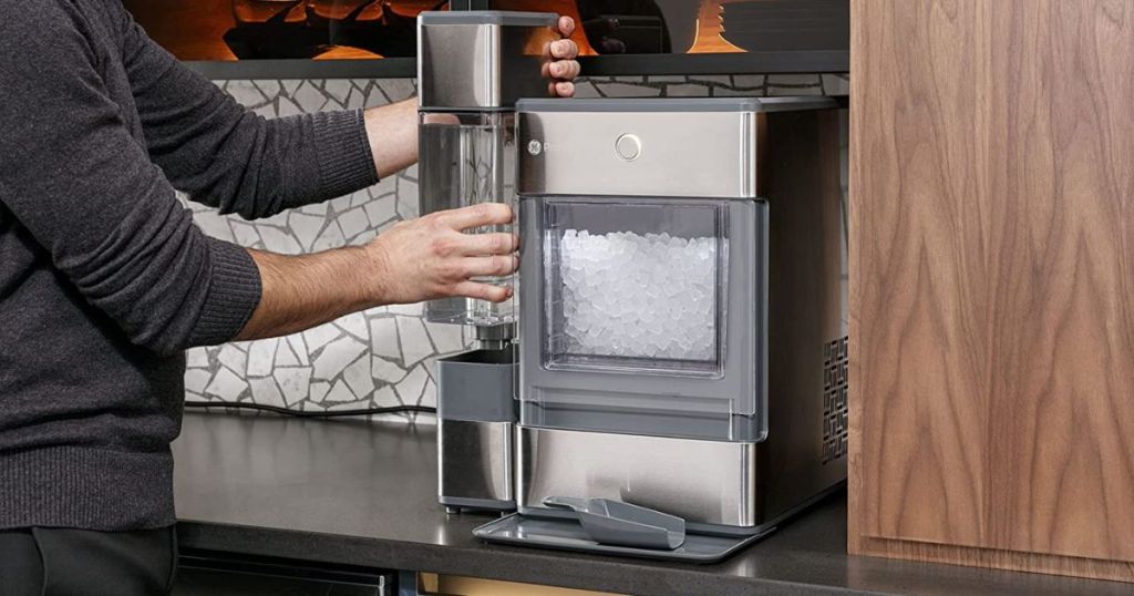 using a countertop ice maker