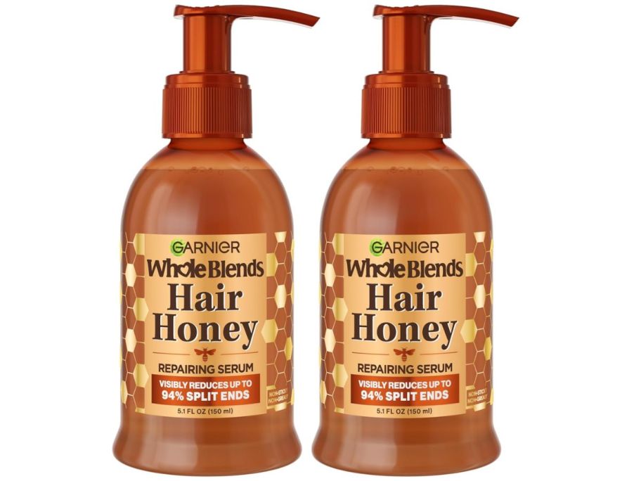 Garnier-Hair-Honey-Serum مصل Garnier Whole Blends Hair Reparing Serum 2-Pack فقط 7.63 دولار يتم شحنه على Amazon (Reg. 18 دولارًا)