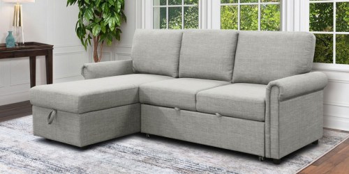 Reversible Storage Sectional w/ Pullout Bed Just $699 on Sam’sClub.com (Regularly $900)