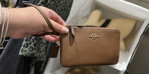 Coach Wristlets from $26.40 Shipped (Regularly $88) | Easy Valentine’s Day Gift