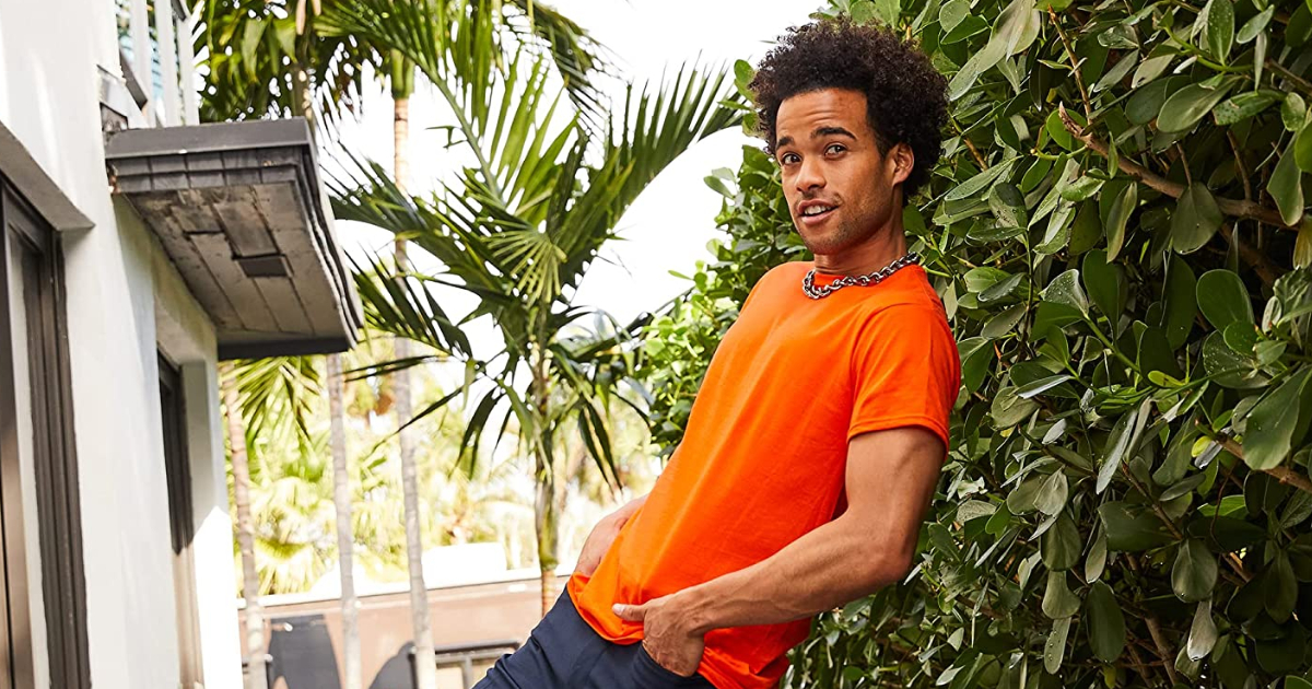 Hanes Men's T-Shirt 4-Pack Only $9 on 