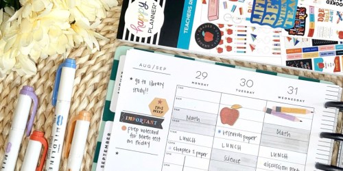 80% Off The Happy Planner Sale – Save on Stickers, Planners, Journals & More!