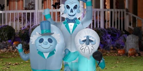 This Disney Haunted Mansion Hitchhiking Ghosts Inflatable Is OVER 6-Feet Tall