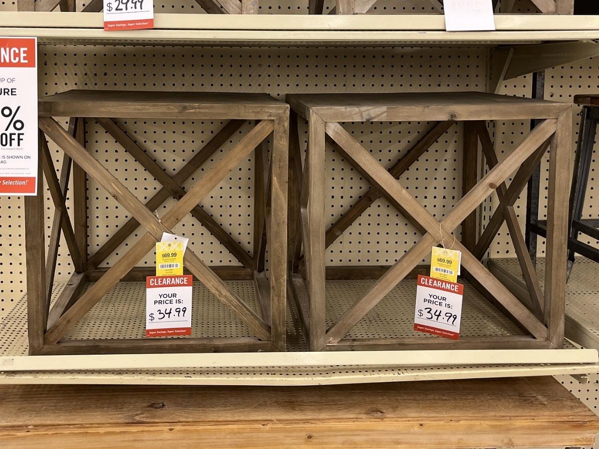 50% Off Hobby Lobby Furniture (In-Store Only) | Velvet Benches, Wood ...