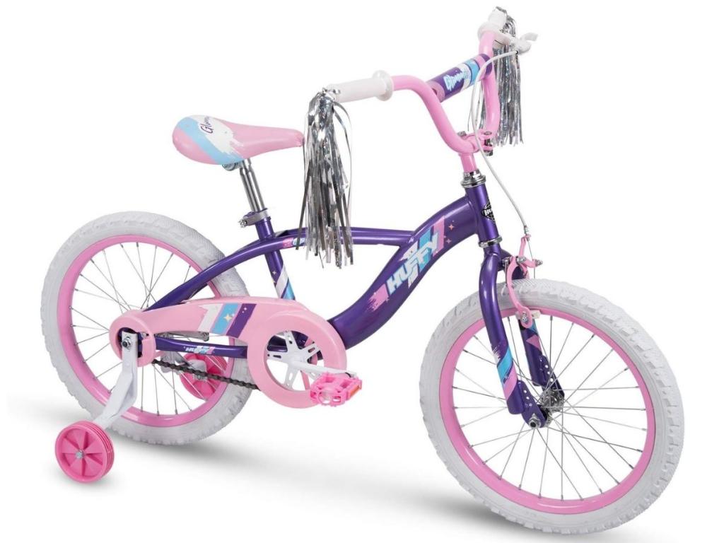 Huffy Kids 18" Glimmer Glimmer Bike in Purple