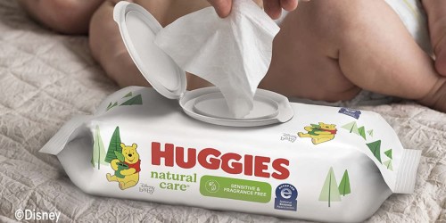 Huggies Natural Care Baby Wipes 560-Count Box Just $11.46 Shipped on Amazon (Only $1.15 Per Single Pack!)