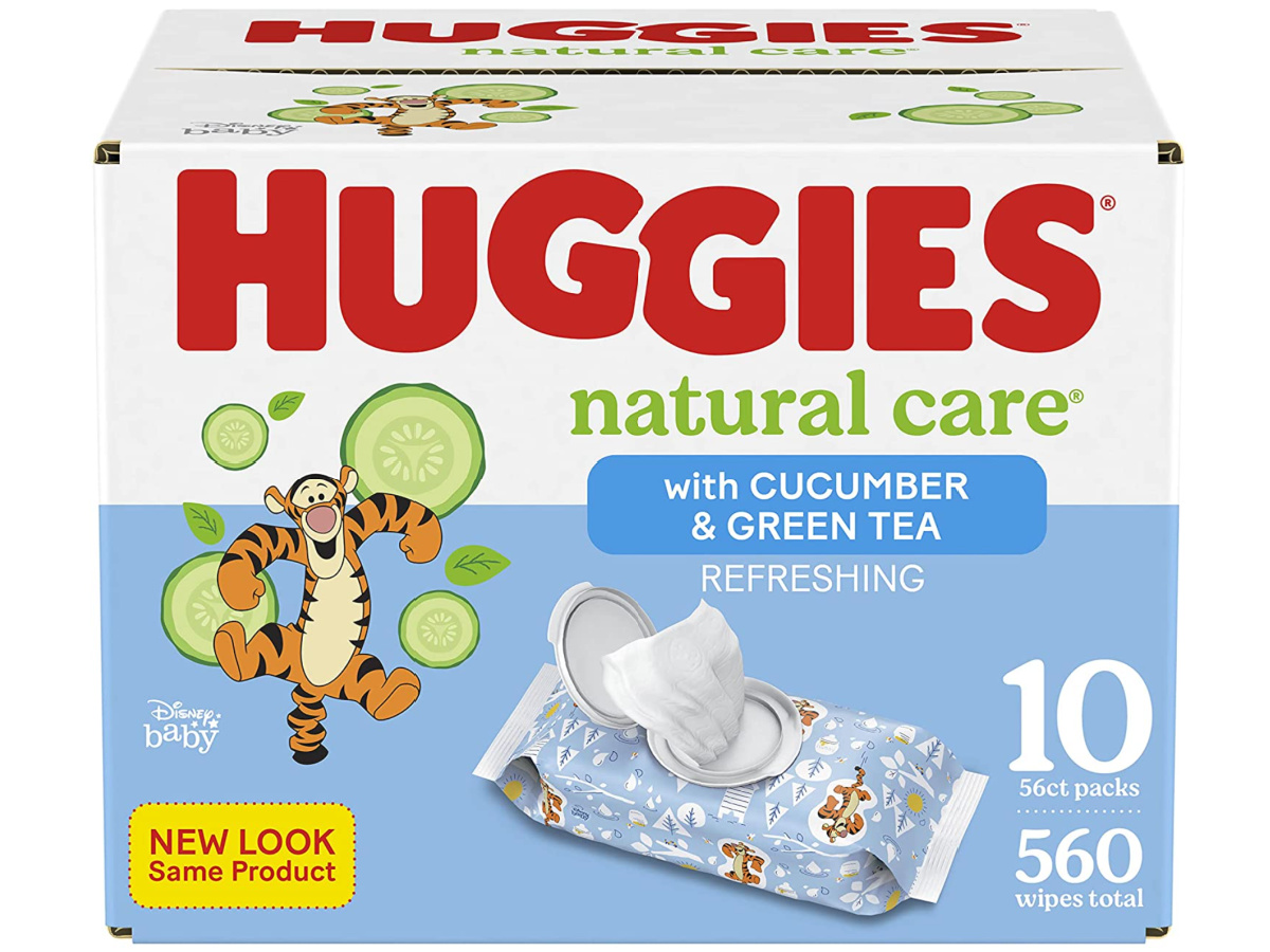 Huggies Natural Care Wipes Box
