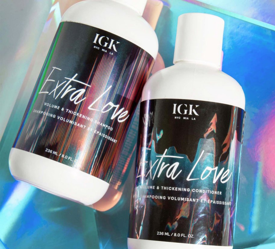 IGK Extra Love Shampoo & Conditioner