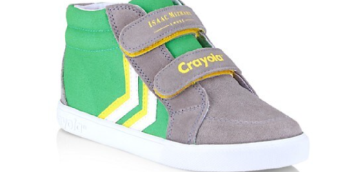 Up to 65% Off Isaac Mizrahi Loves Crayola Kids Shoes + Free Shipping