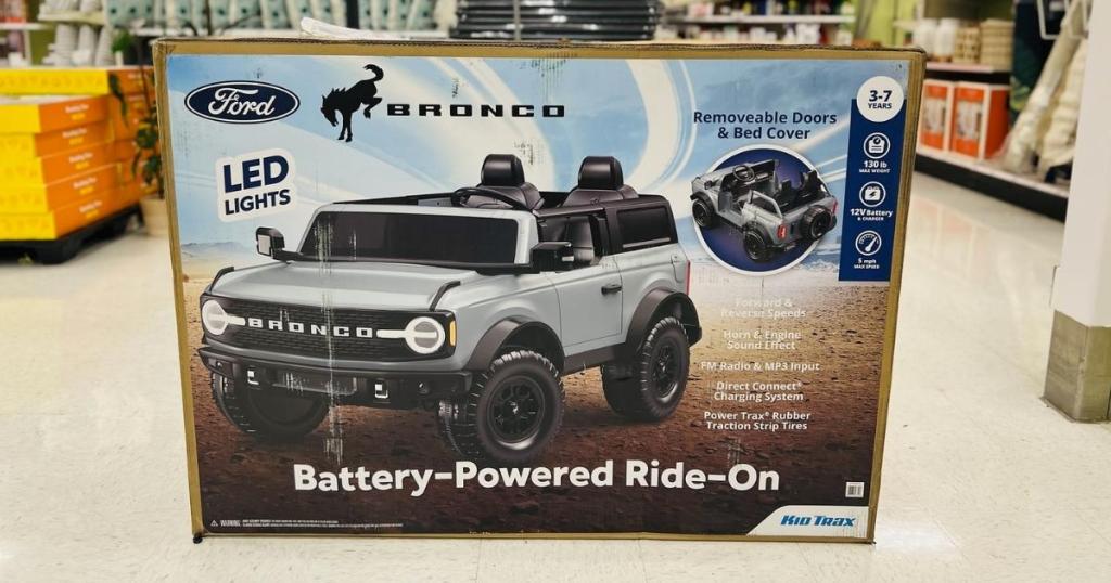 Kid Trax 12V Ford Bronco Ride-On Toy