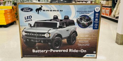 Kid Trax Ford Bronco Ride-On Toy Only $200 at Target (Regularly $400)