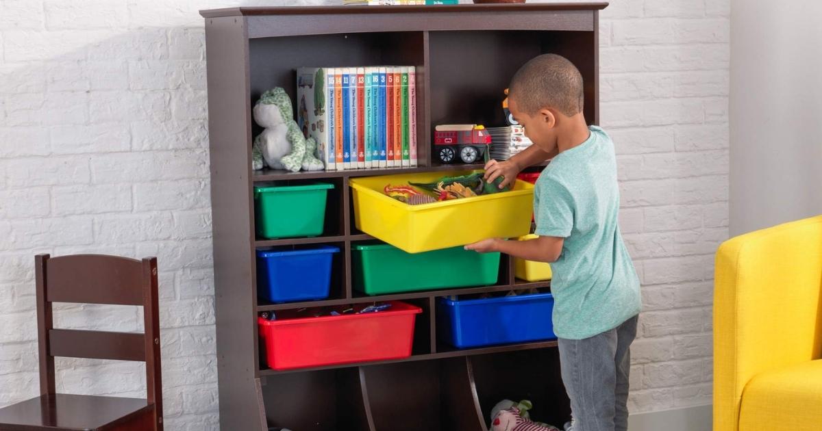 KidKraft Wooden Wall Storage Unit Just 112.48 Shipped on Amazon Hip2Save