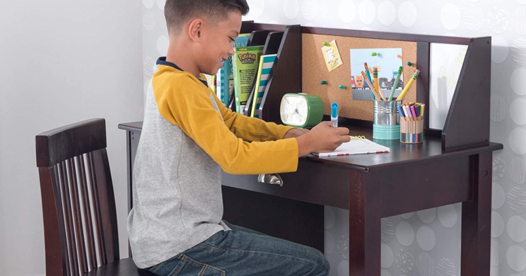 Kidkraft Study Desk in Espresso