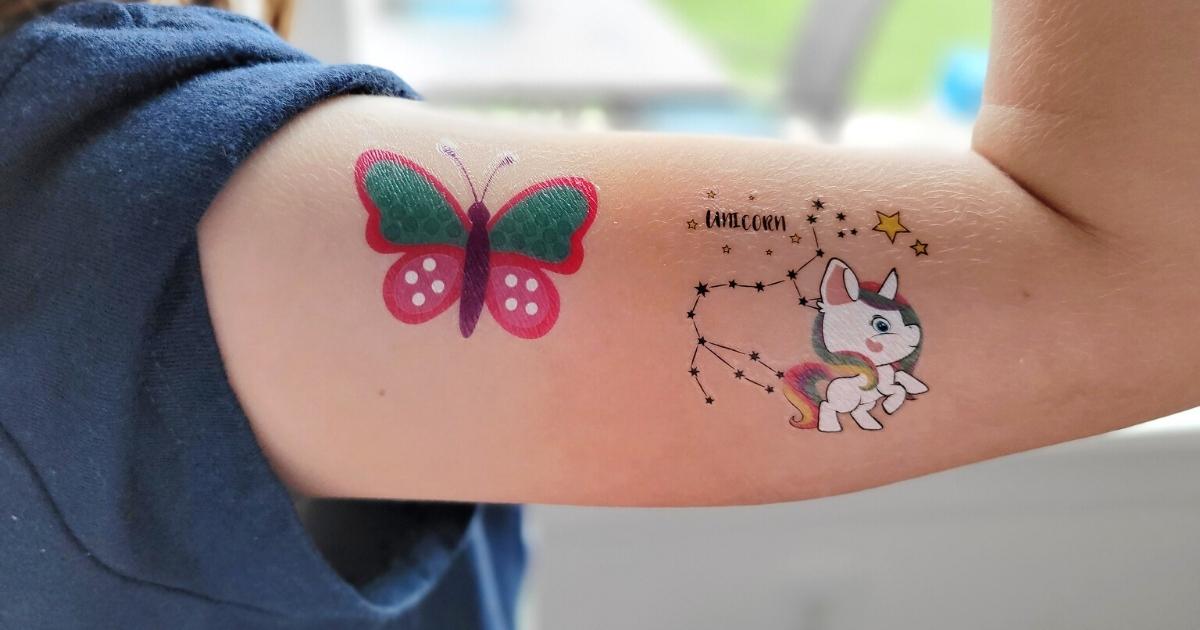 Konsait Temporary Tattoos for Kids