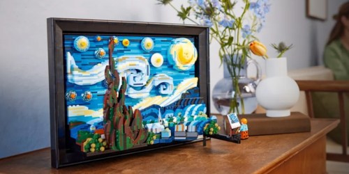 LEGO Vincent van Gogh Starry Night Set Coming Soon (Get Early Access on May 25th!)