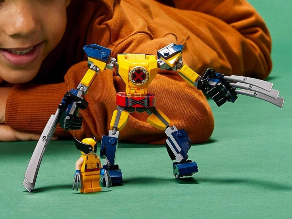 LEGO Super Heroes Marvel Avengers Wolverine Mech Armor Building Kit