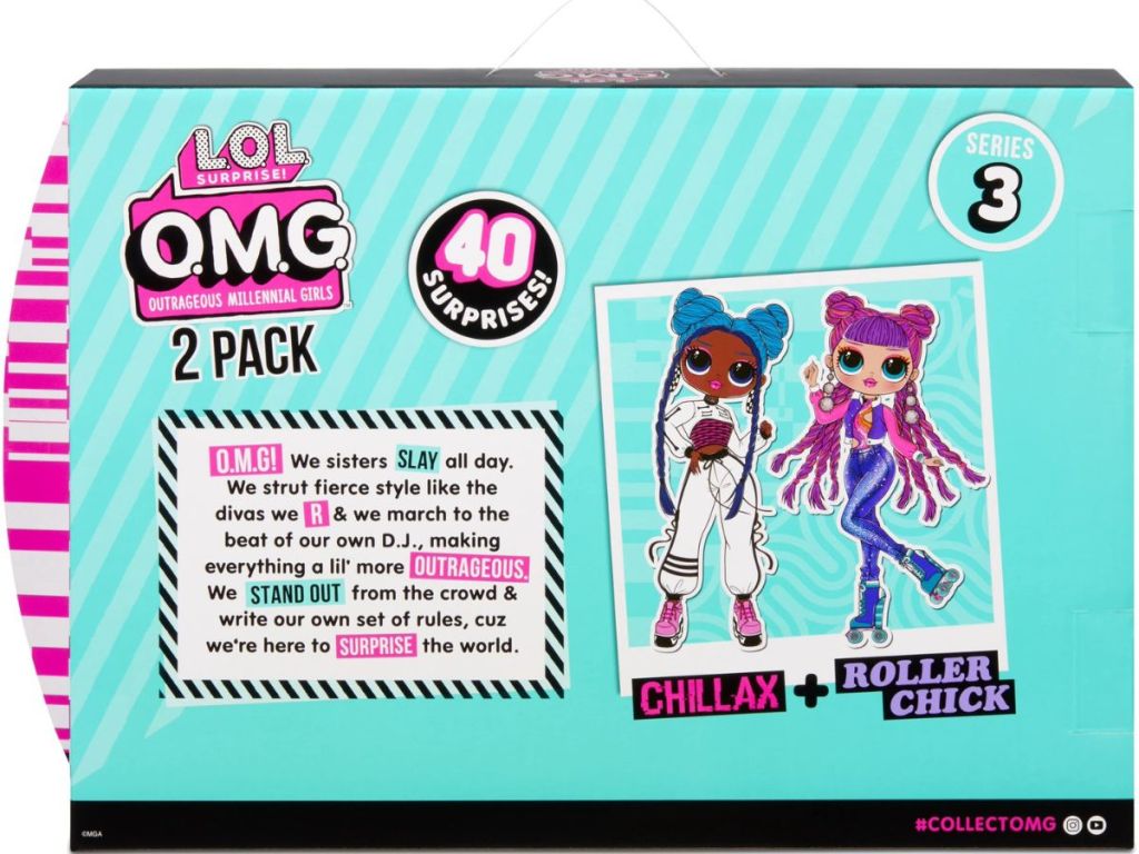 LOL Surprise OMG Fashion Doll 2-pack