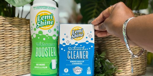 40% Off Lemi Shine Products at Target | Dishwasher Cleaner Just $3.59 (Regularly $8)