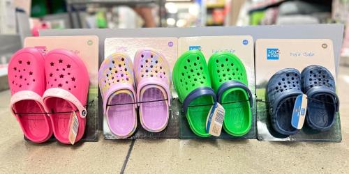 ALDI Kids Clogs Only $5.99 & Adult Styles Just $7.99